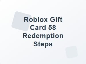 How to Redeem a Roblox Gift Card 58