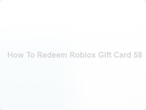 How to Redeem Roblox Gift Card 58